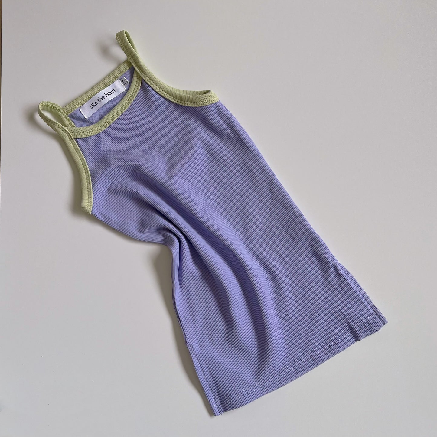 Darling Dress - Purple/Lime