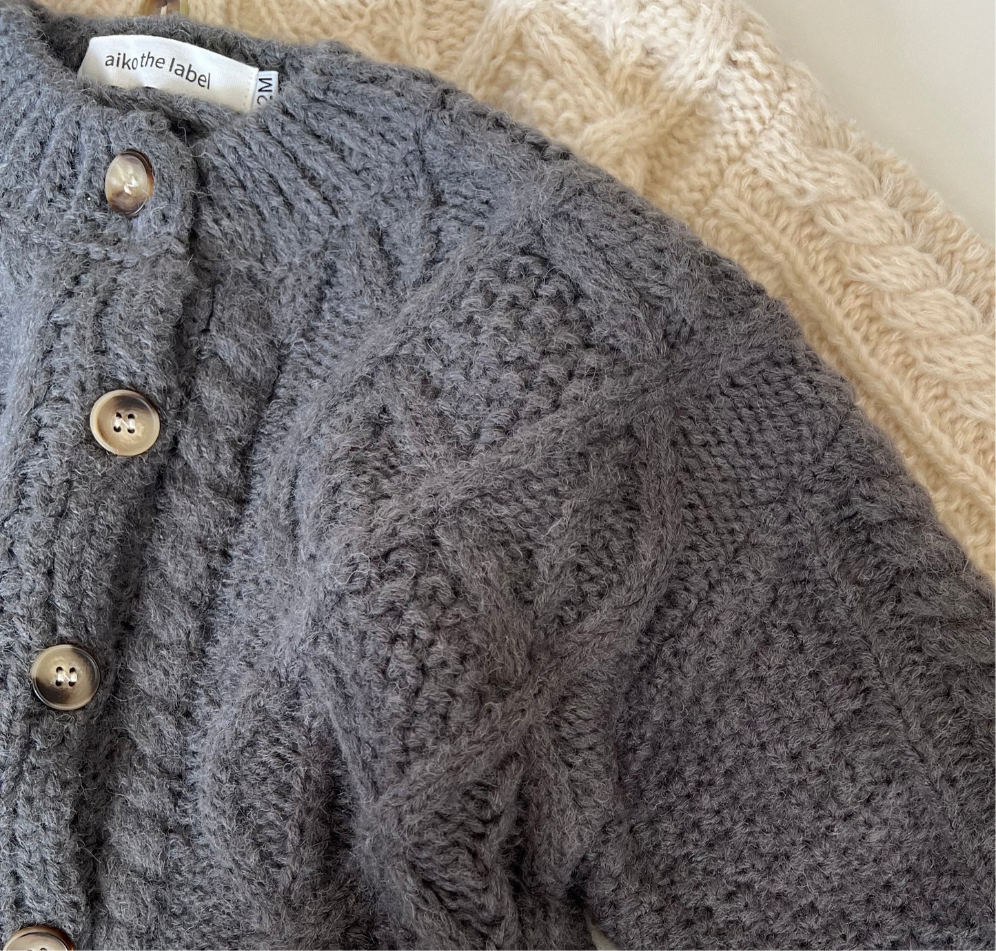 Knit Cardigan - Grey