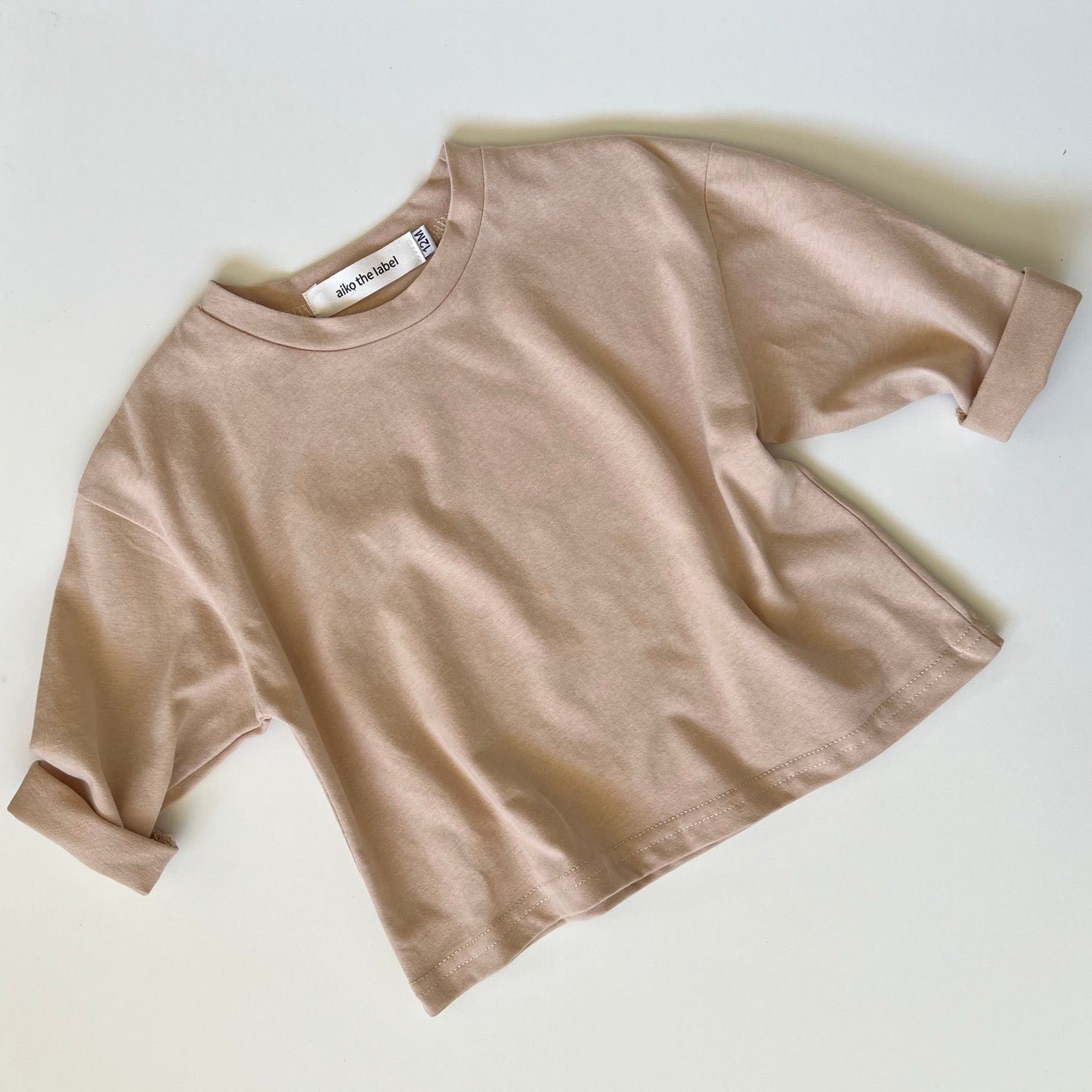 Long Sleeve Top- Beige