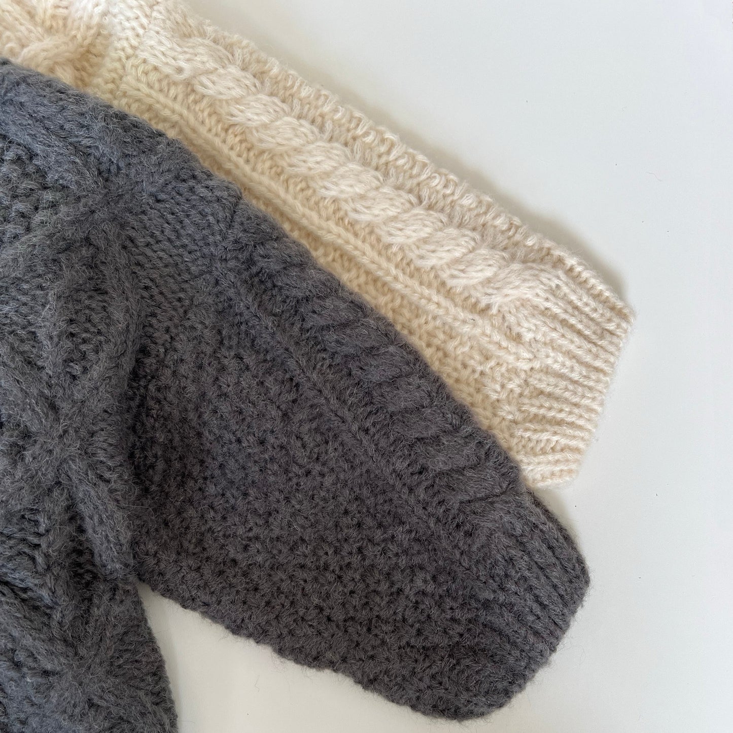 Knit Cardigan - Grey