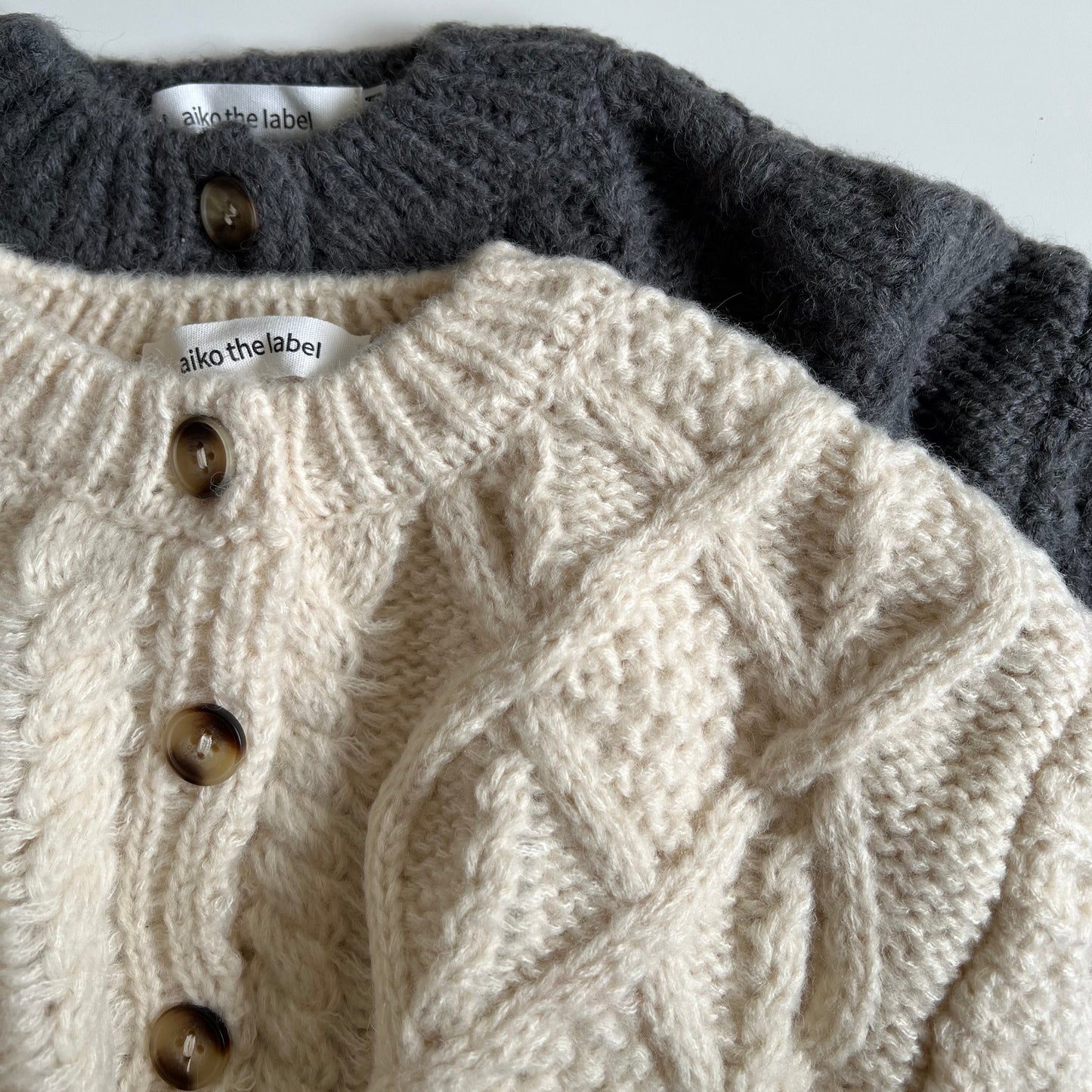 Knit Cardigan - Beige