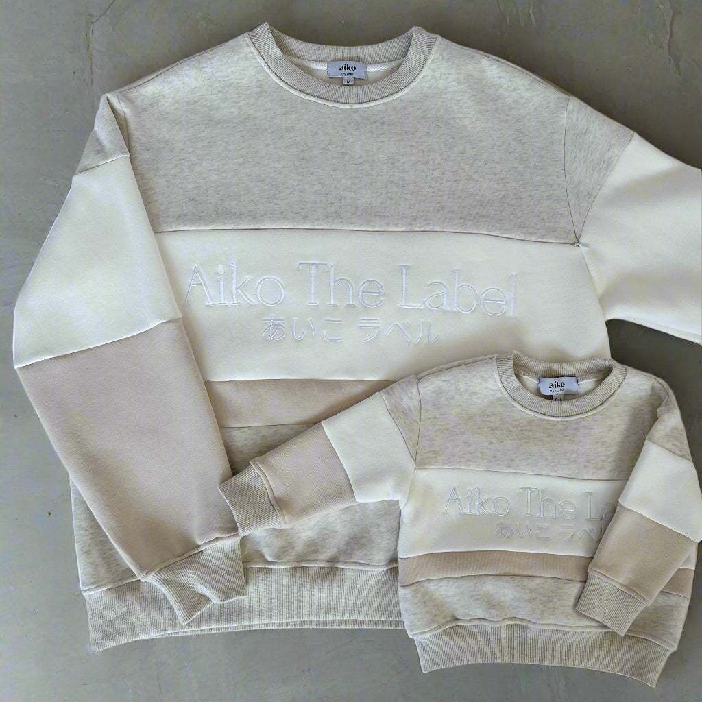 Kids Classic Sweatshirt - grey/beige