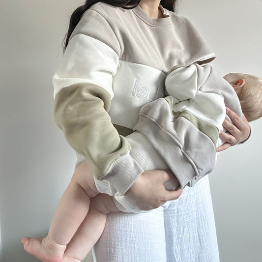 Breastfeeding Classic Sweatshirt - olive/sage